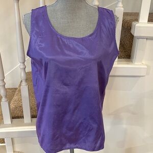 Thai silk tank top